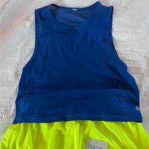 Lulu lemon sculpt cropped tank. Boston Marathon anyone?